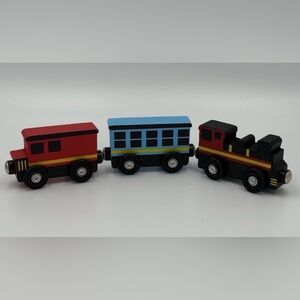 Melissa & Doug Wooden Train Set - Lot Of 3 -
2"T